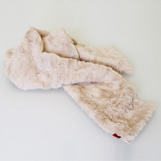 Carma Schal aus Webfell/ Webpelz