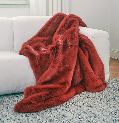 Carma Plaid Terrakotta Carma Mischgewebe